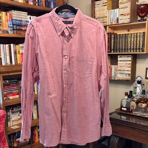 Nautica Casual Pink Button-Down Shirt